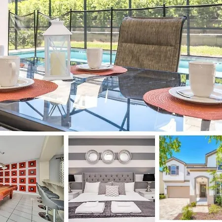 Avenger'S, Frozen And Alice In Wonderland Themed Rooms! Private Pool And Modern Decor!